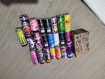 Lot de Canette Vide a collectionner 