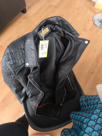 Veste cuir
