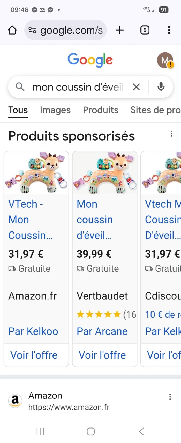 Coussin d’éveil sensoriel - photo numéro 9