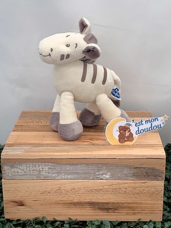 MD63 doudou zèbre mots d’enfants