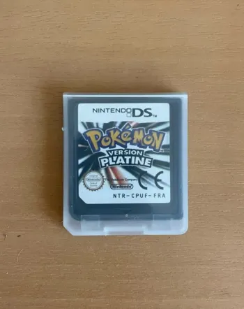 Pokémon Platine jeux vidéo Nintendo DS