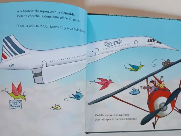 Une aventure Violette Mirgue : un anniversaire en avion - photo numéro 7