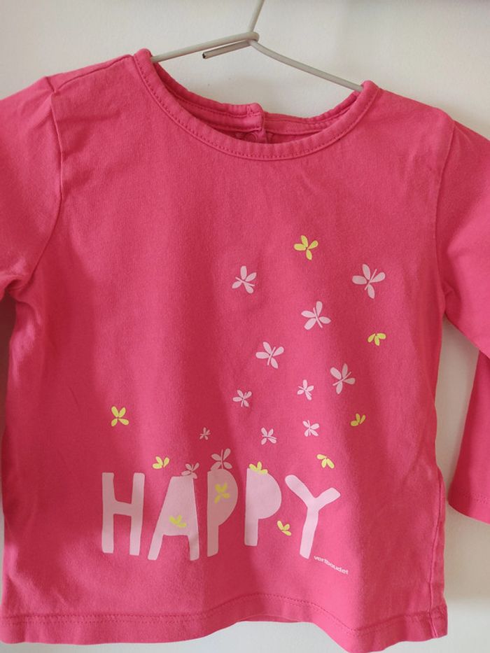 T-shirt manches longues 18 mois Vertbaudet - photo numéro 2