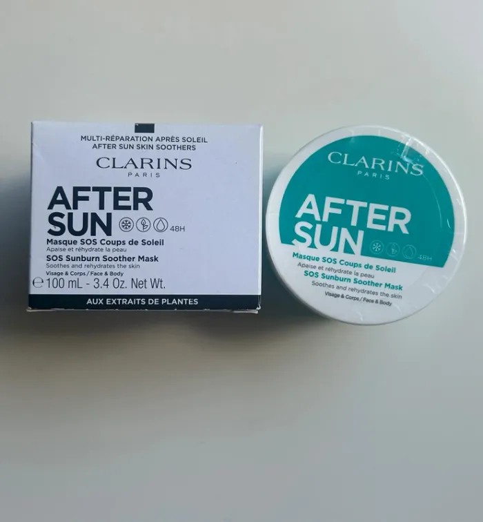 After Sun Clarins masque coups de soleil 100ml neuf