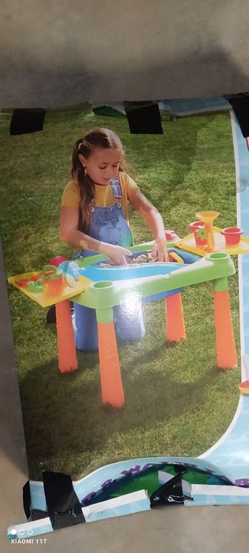 Table de jeu extérieur pour enfant
