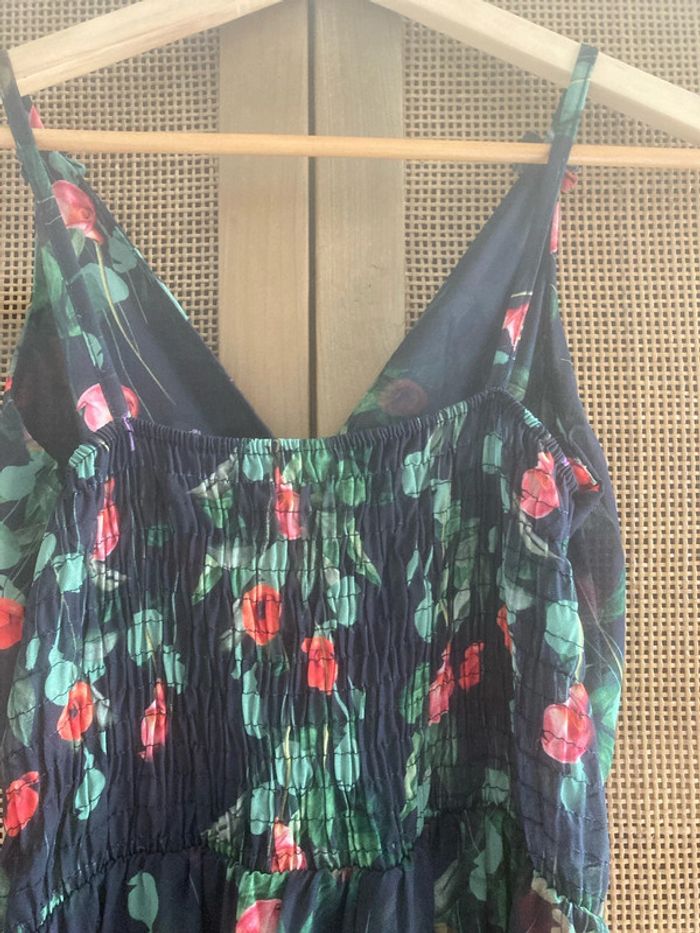 Robe D été à bretelles  fleurie T 36 - photo numéro 3