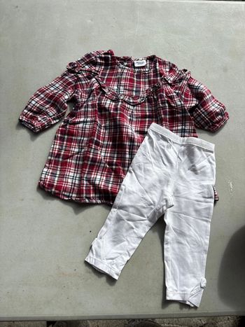 ensemble, robe plus leggins