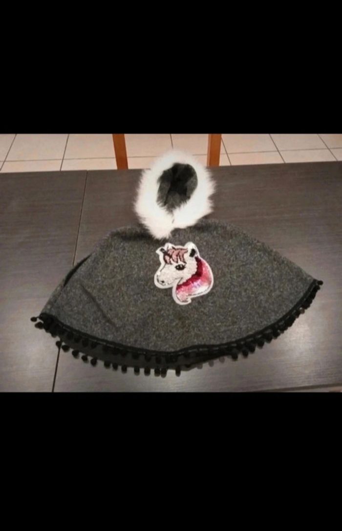poncho fille