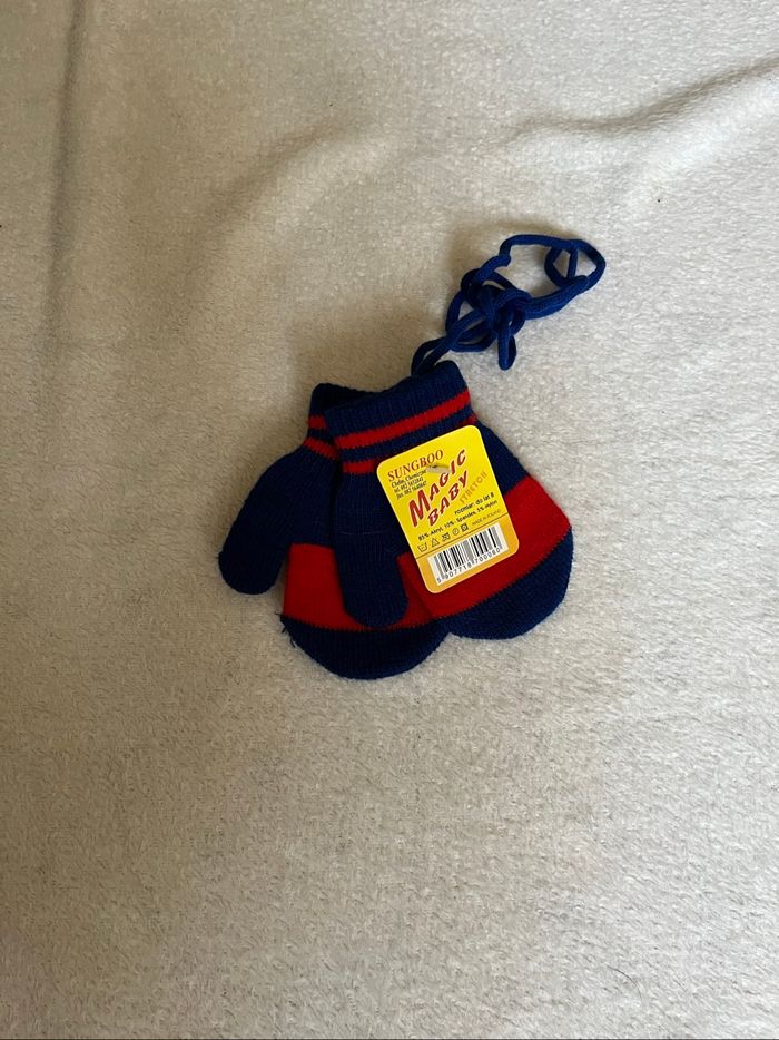 Moufles bébé garçon Taille 6/12 mois Neuf
