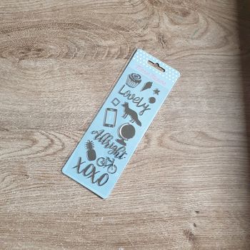 ⭐ Sachet stickers miroirs ⭐ #emyfleury_scrapbooking