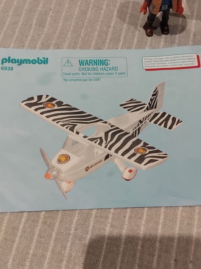 Playmobil 6938 avion avec explorateurs - photo numéro 4