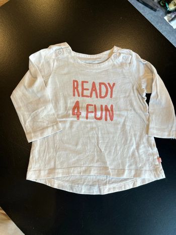 Teeshirt manche longue blanc