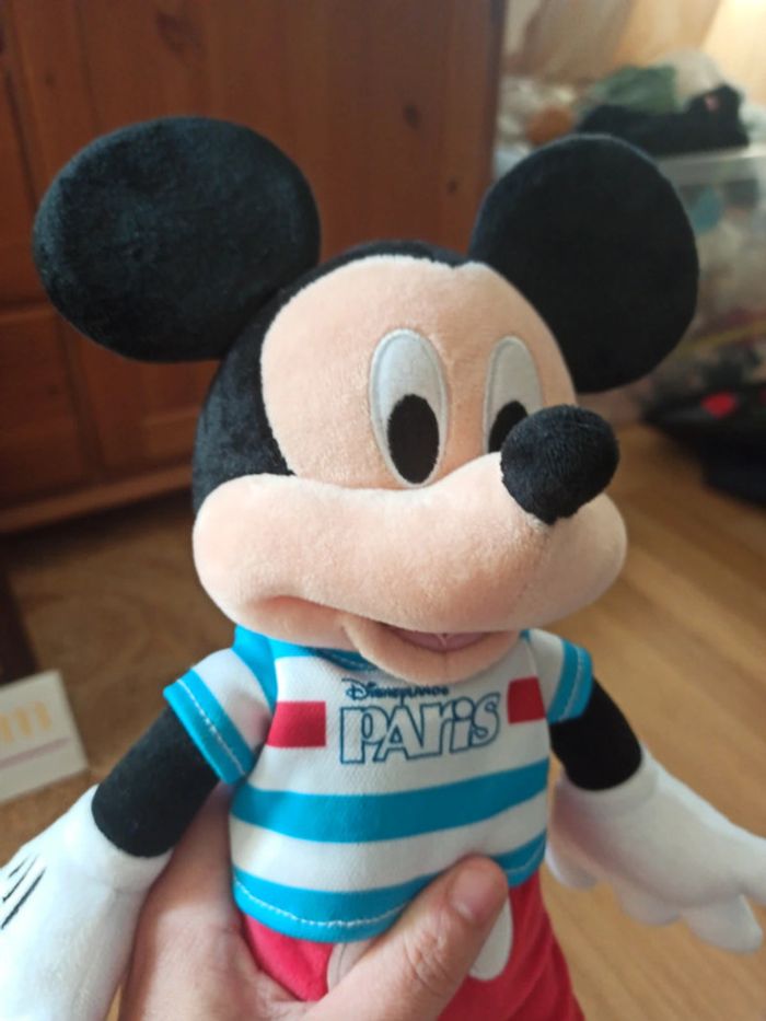 Peluche Mickey Disney Land Paris tbe - photo numéro 6