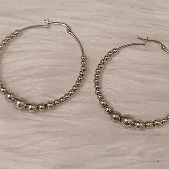 Boucles d'oreilles en argent