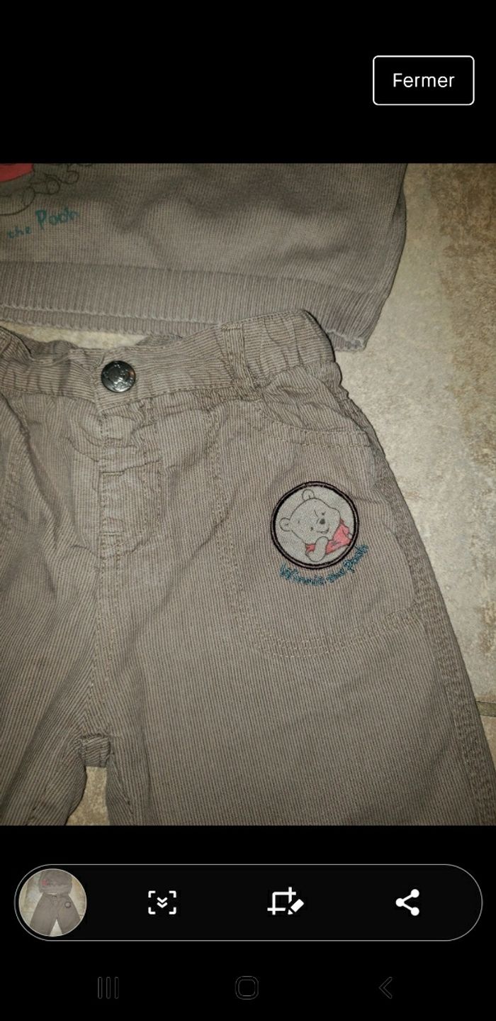 Ensemble Winnie l'ourson 18 mois - photo numéro 2