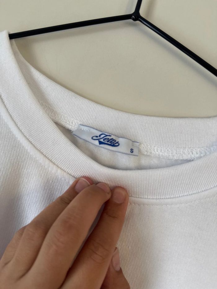 👚 Pull blanc chaud - taille S - Jetty- neuf sans étiquette - photo numéro 5