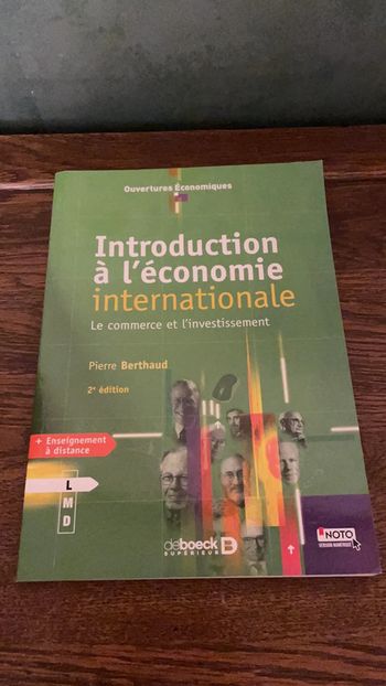 Introduction à l’économie internationale - Le commerce et l’investissement