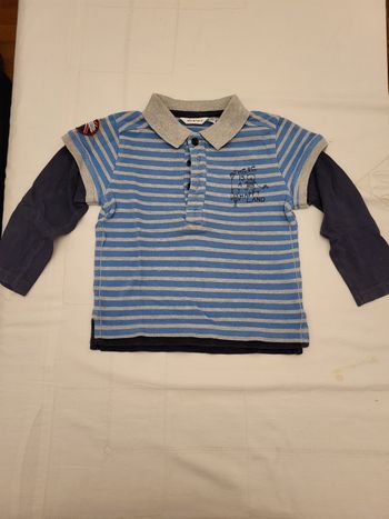 1 polo manche longue garçon 3 ans 