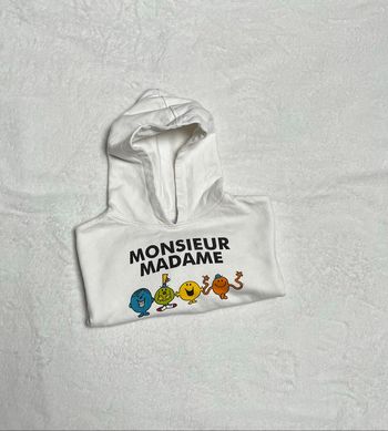 Pull/sweat-shirt à capuche Monsieur Madame