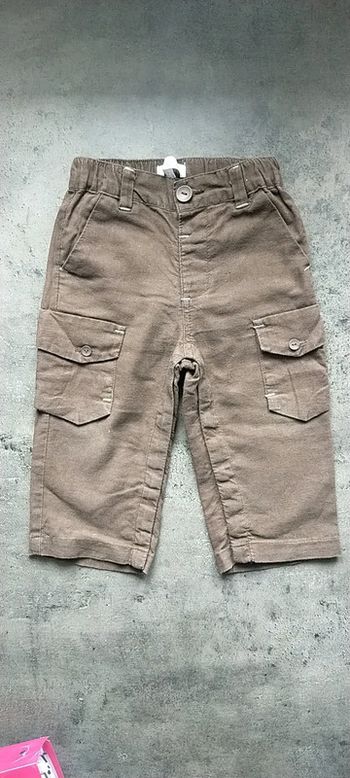 Pantalon marron 9 mois