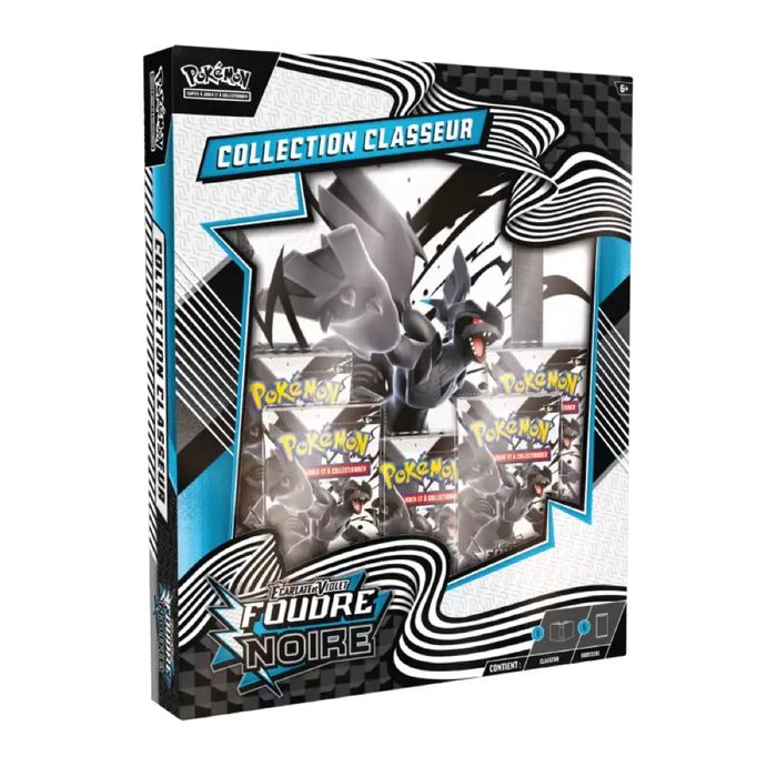 Pokémon - Écarlate et Violet – Coffret classeur Foudre Noire EV10.5 (5 boosters)