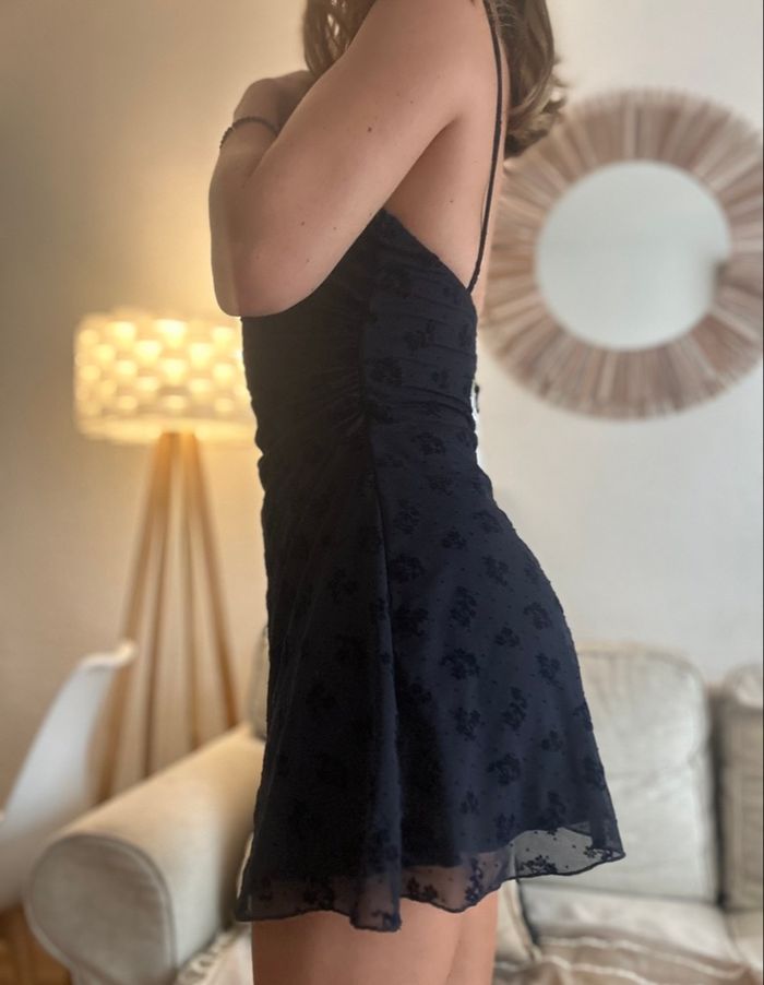 Petite robe bleu bershka neuve avec étiquette - photo numéro 5