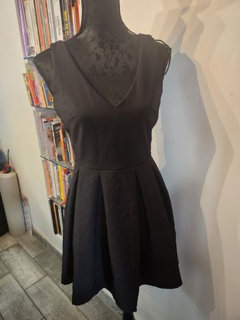 Robe noire courte taille38 pimkie