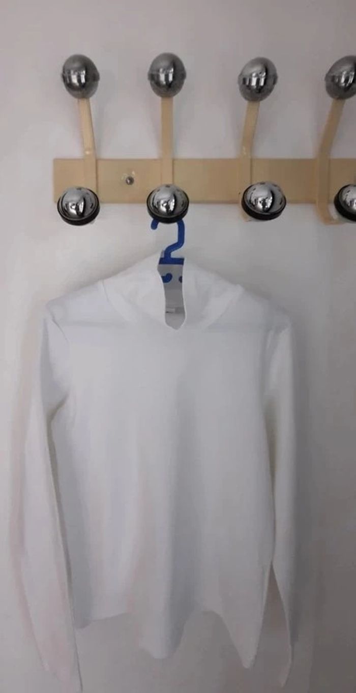 Sous pull blanc T. 12 - photo numéro 3