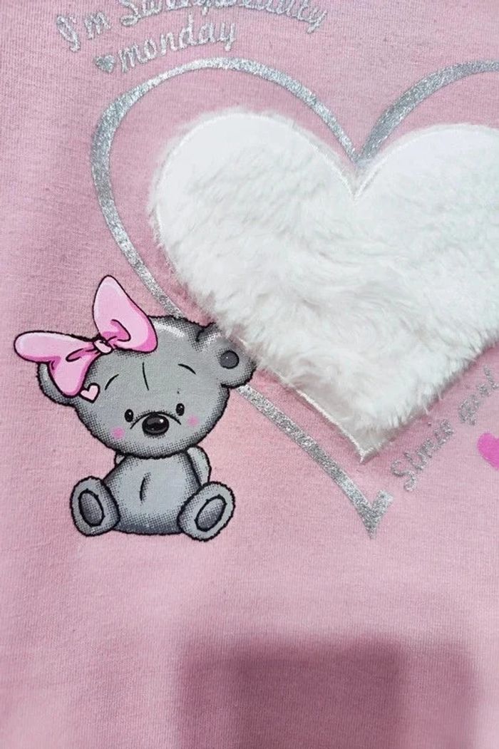 Pyjama 2 pièces bébé fille taille 9 mois - photo numéro 3