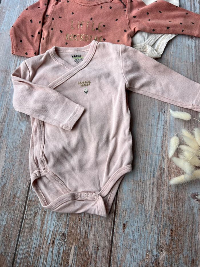 Lot de 3 bodies ML 3 mois - photo numéro 2