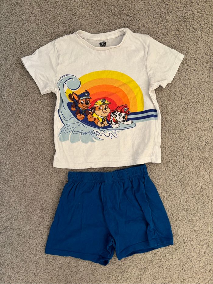 Pyjama été pat patrouille 5 ans