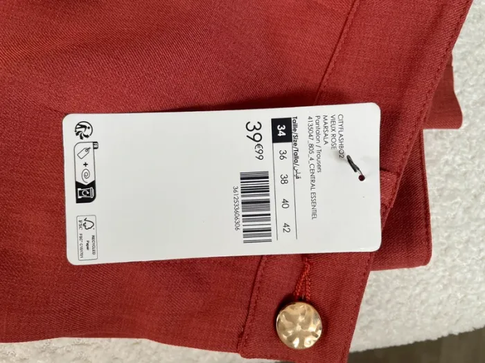 Pantalon fluide neuf cache cache style pantalon Martin Sezane - photo numéro 6