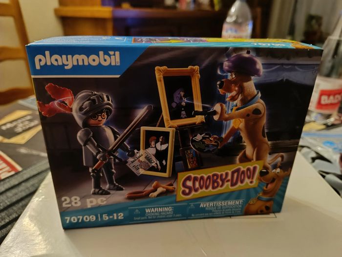 Playmobil Scooby-Doo avec le chevalier noir