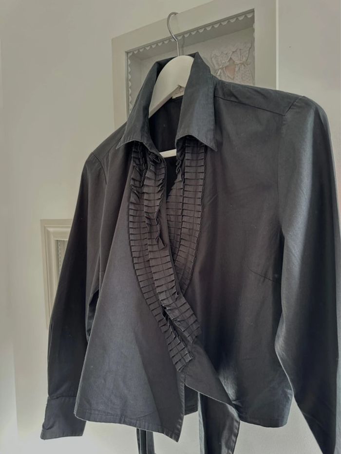 Chemise cache cœur courte - photo numéro 2