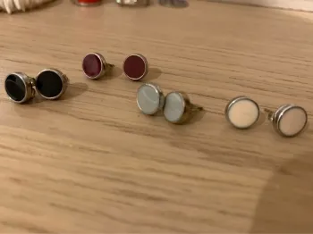 Lot de boucles d’oreilles puces h&m