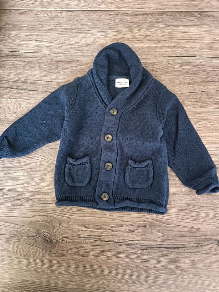 Gilet garçon 6 mois TAO