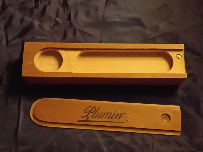 Plumier bois vintage - photo numéro 3