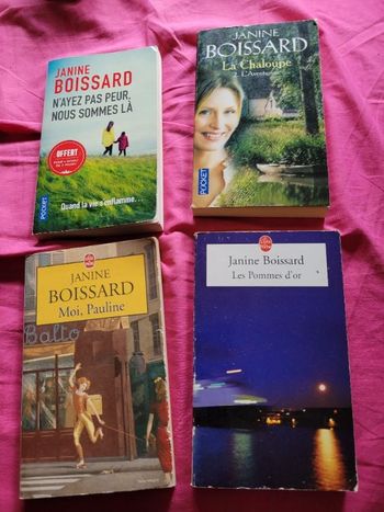 Livres de poche Janine Boissard