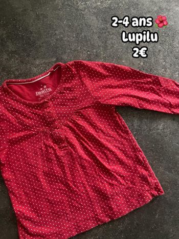 T-shirt 🌺 2-4 ans 🌺 Lupilu