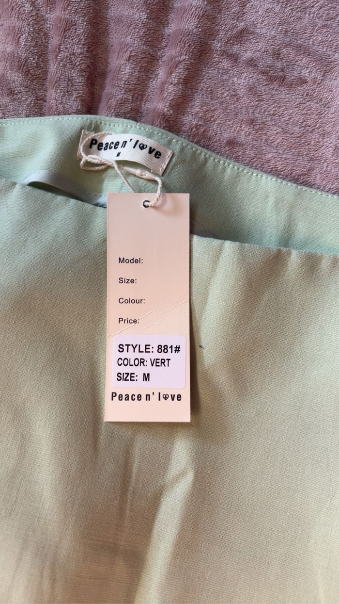 👗🌸 Lot 2 Jupes-Shorts Peace N’ Love | Neuf avec Étiquette | Confort & Style Bohème - photo numéro 7