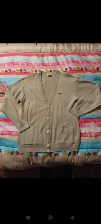 Cardigan Lacoste T 6 ou XL