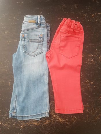 Lot 2 pantacourts 3 ans