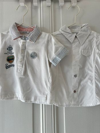 Lot de 2 chemises IKKS 12 mois