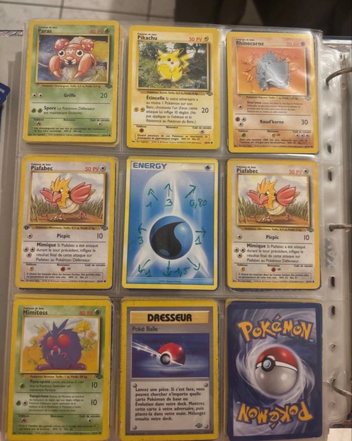 Cartes Polemon Wizards Jungle Édition 1 et Édition 2 - photo numéro 4