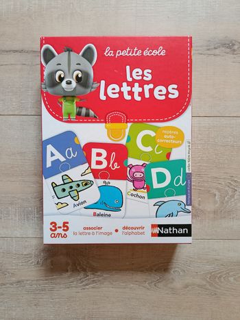 Jeu Neuf Nathan La petite école - Les lettres