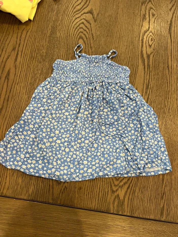 Robe d’été fleurie 3 ans