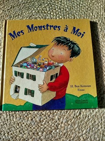 Livre enfant, Mes Monstres à moi, H. Ben Kemoun, Finzo, Flammarion, BEG 