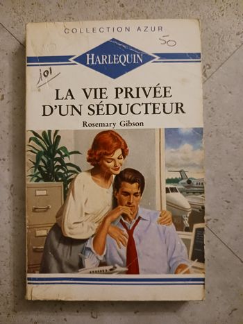livre Harlequin la vie privée d'un séducteur Rosemary Gibson