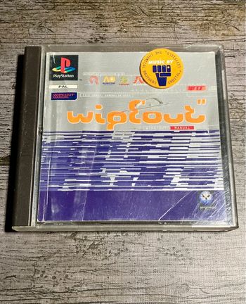 Wipeout Jeu PS1 sans jaquette avant Sony