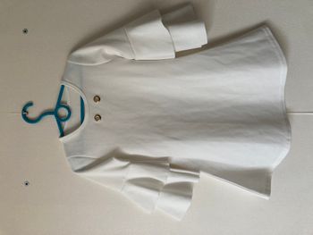 robe de fête avec manches volantées